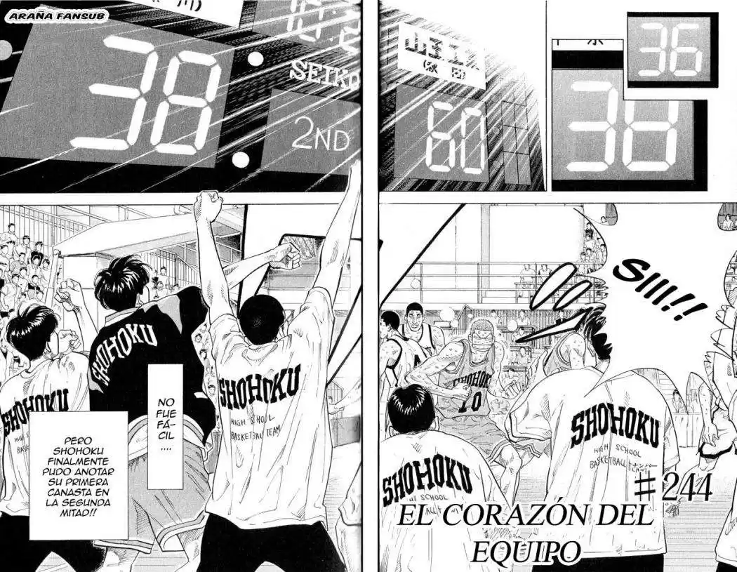 Slam Dunk Capitulo 244 página 2