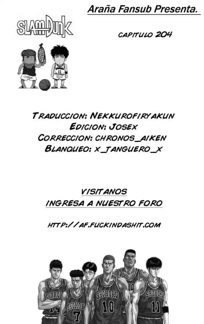 Slam Dunk Capitulo 204 página 18