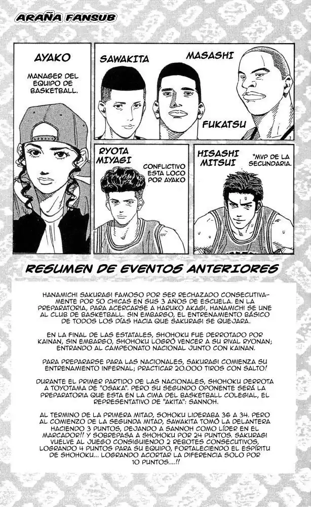 Slam Dunk Capitulo 252 página 4