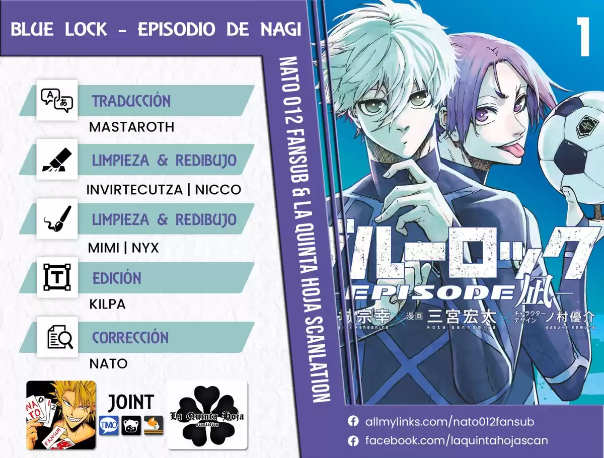 Blue Lock - Episodio de Nagi Capitulo 3: Idiota página 1