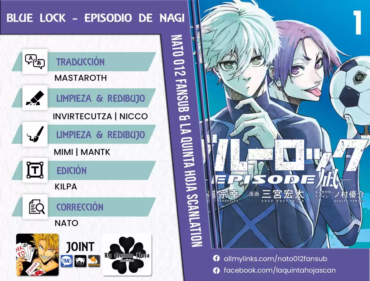 Blue Lock - Episodio de Nagi Capitulo 2: Promesa página 1