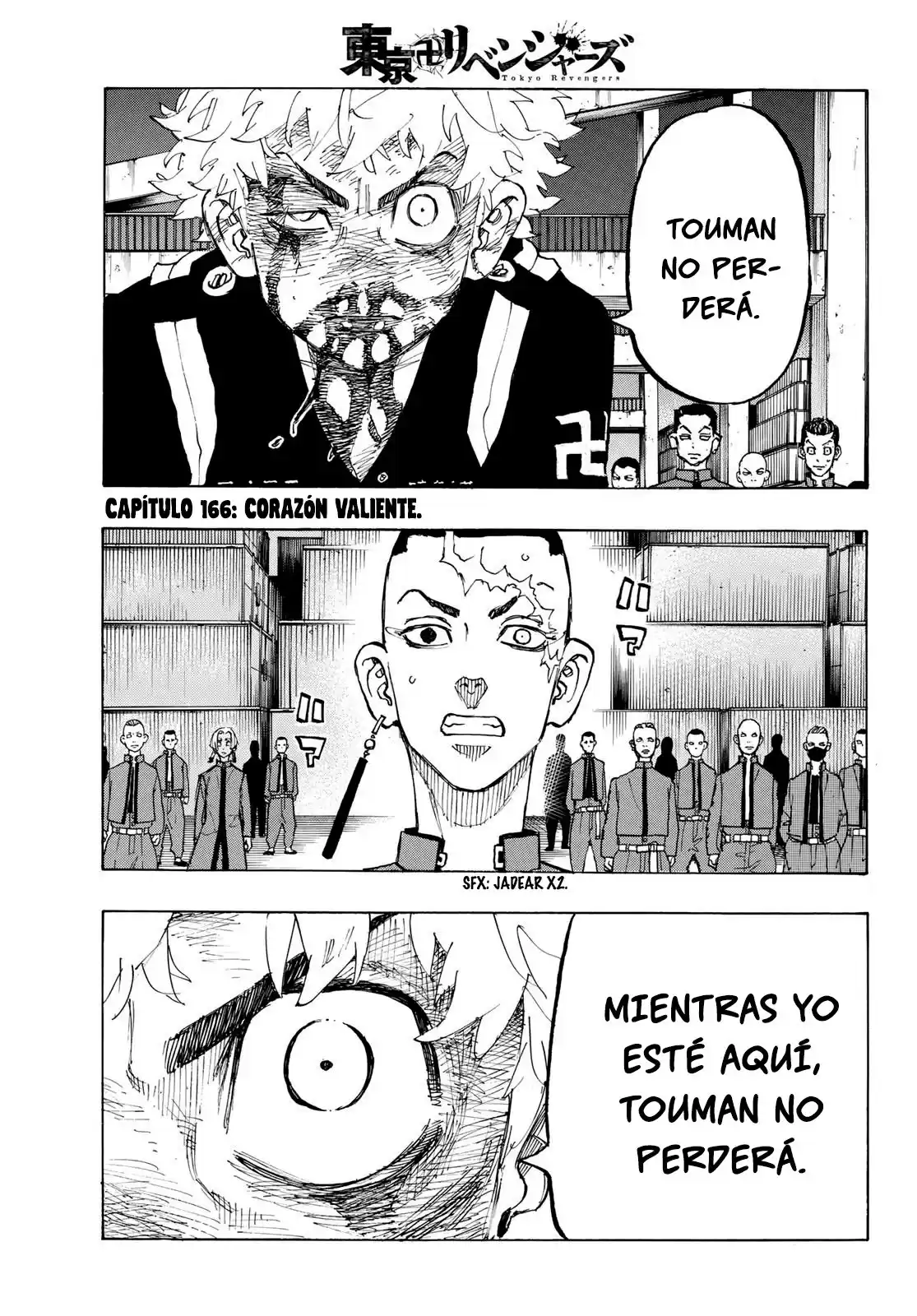 Tokyo Revengers Capitulo 166: Corazón valiente página 2