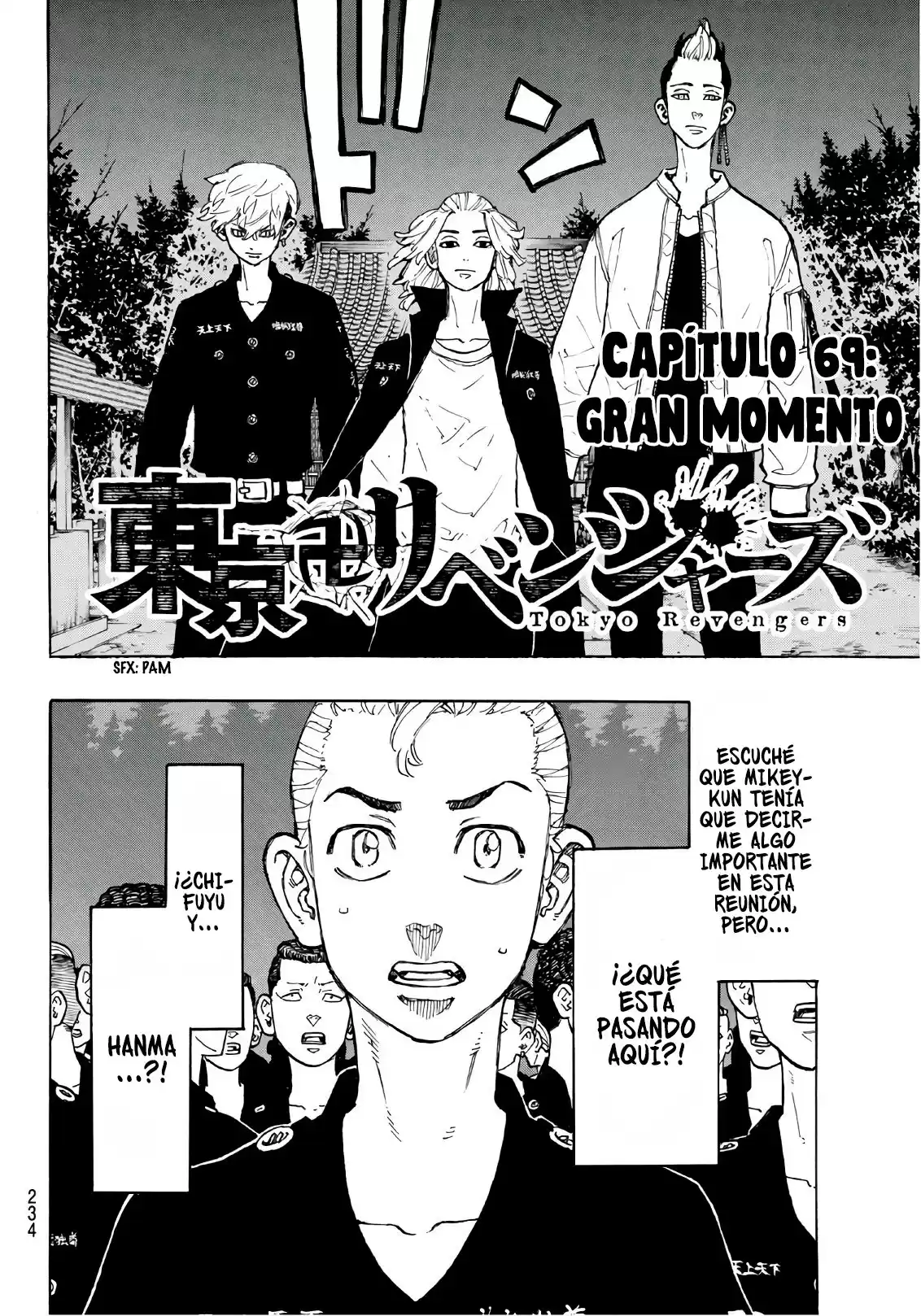 Tokyo Revengers Capitulo 69: Gran momento página 3