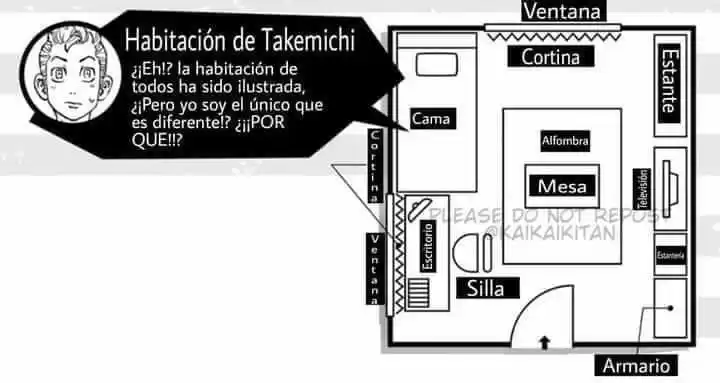 Tokyo Revengers Capitulo 0: Capítulo Extra: Habitaciones página 1