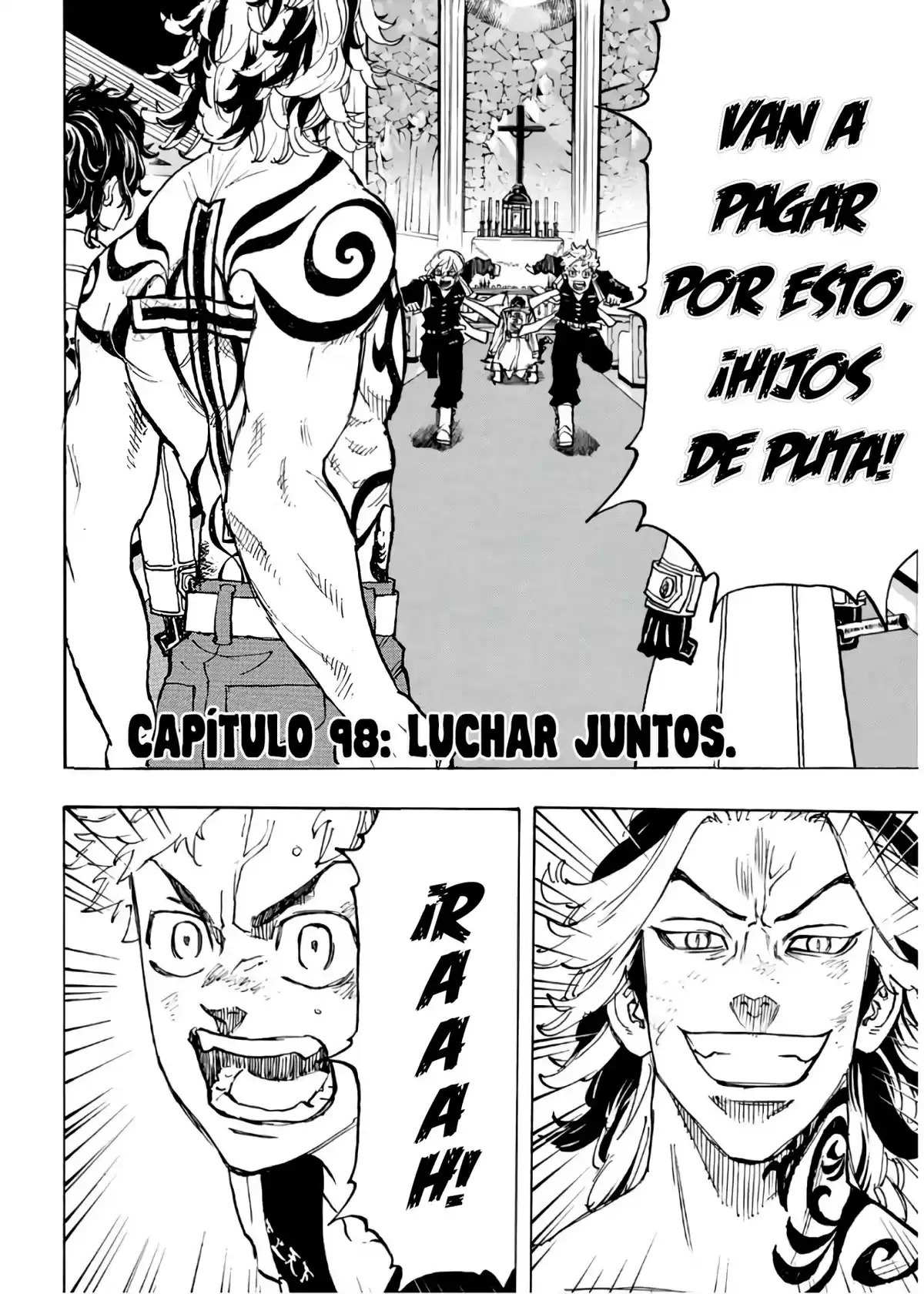 Tokyo Revengers Capitulo 98: Luchar juntos página 3