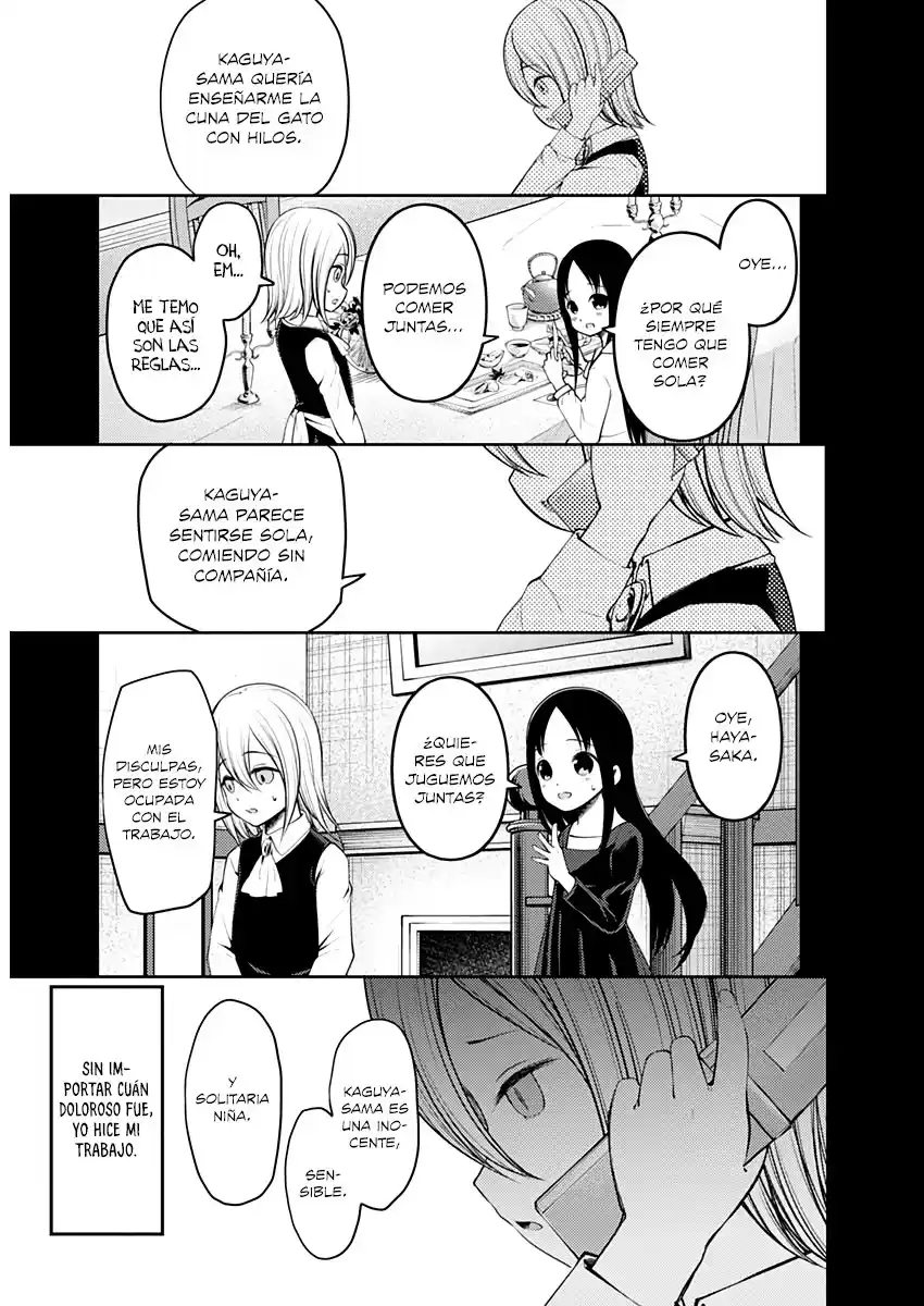 Kaguya-sama wa Kokurasetai: Tensai-tachi no Ren'ai Zunōsen Capitulo 185: Los amigos de Ai Hayasaka, Parte 4 página 7