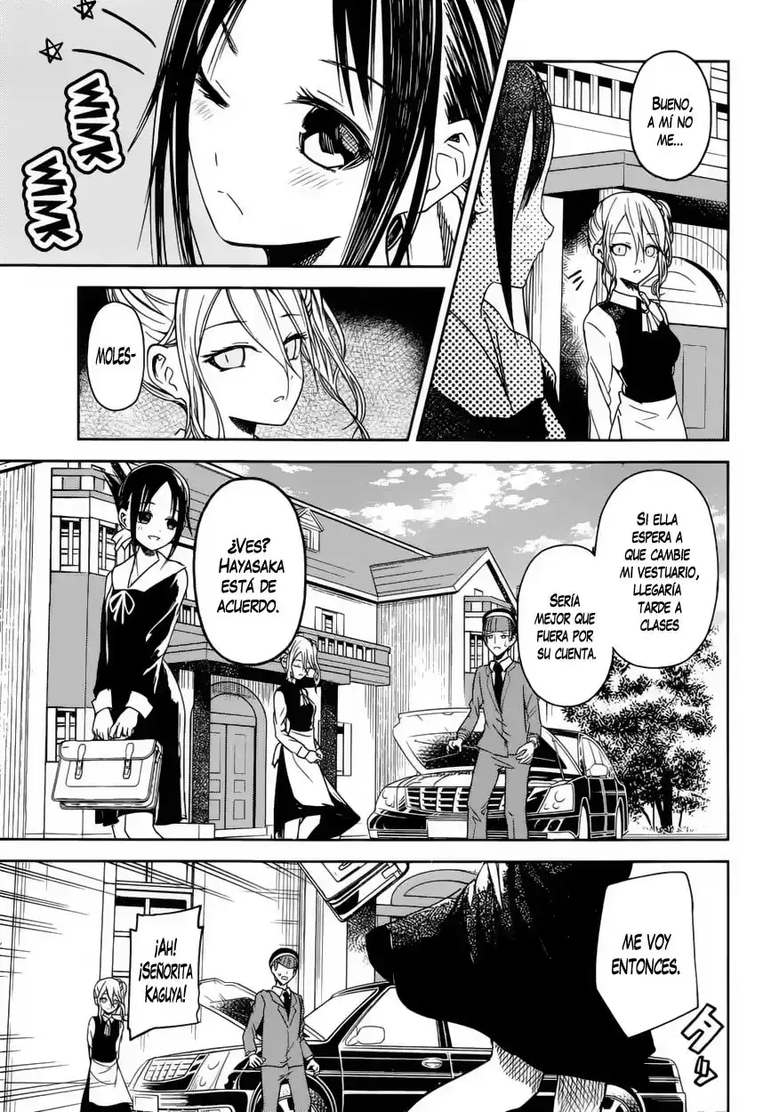 Kaguya-sama wa Kokurasetai: Tensai-tachi no Ren'ai Zunōsen Capitulo 9: Kaguya Quiere Caminar página 4