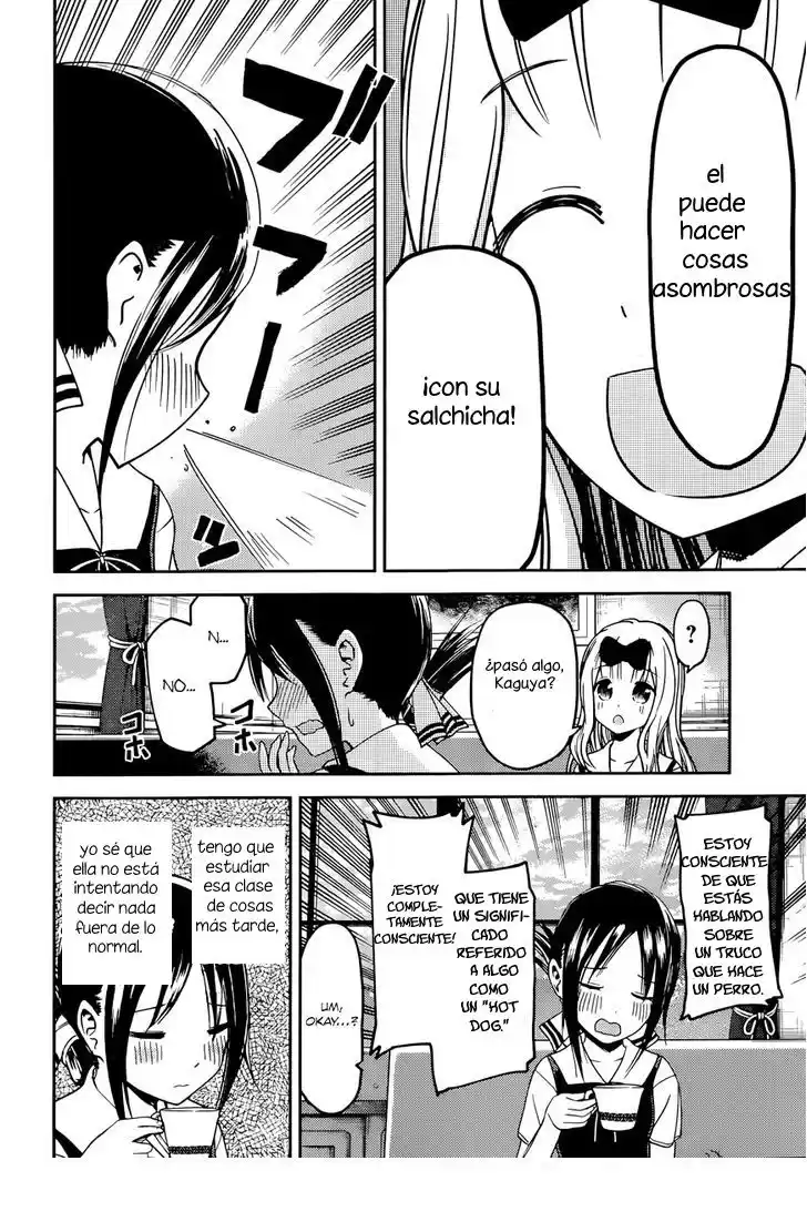 Kaguya-sama wa Kokurasetai: Tensai-tachi no Ren'ai Zunōsen Capitulo 27: Kaguya se quiere controlar página 5