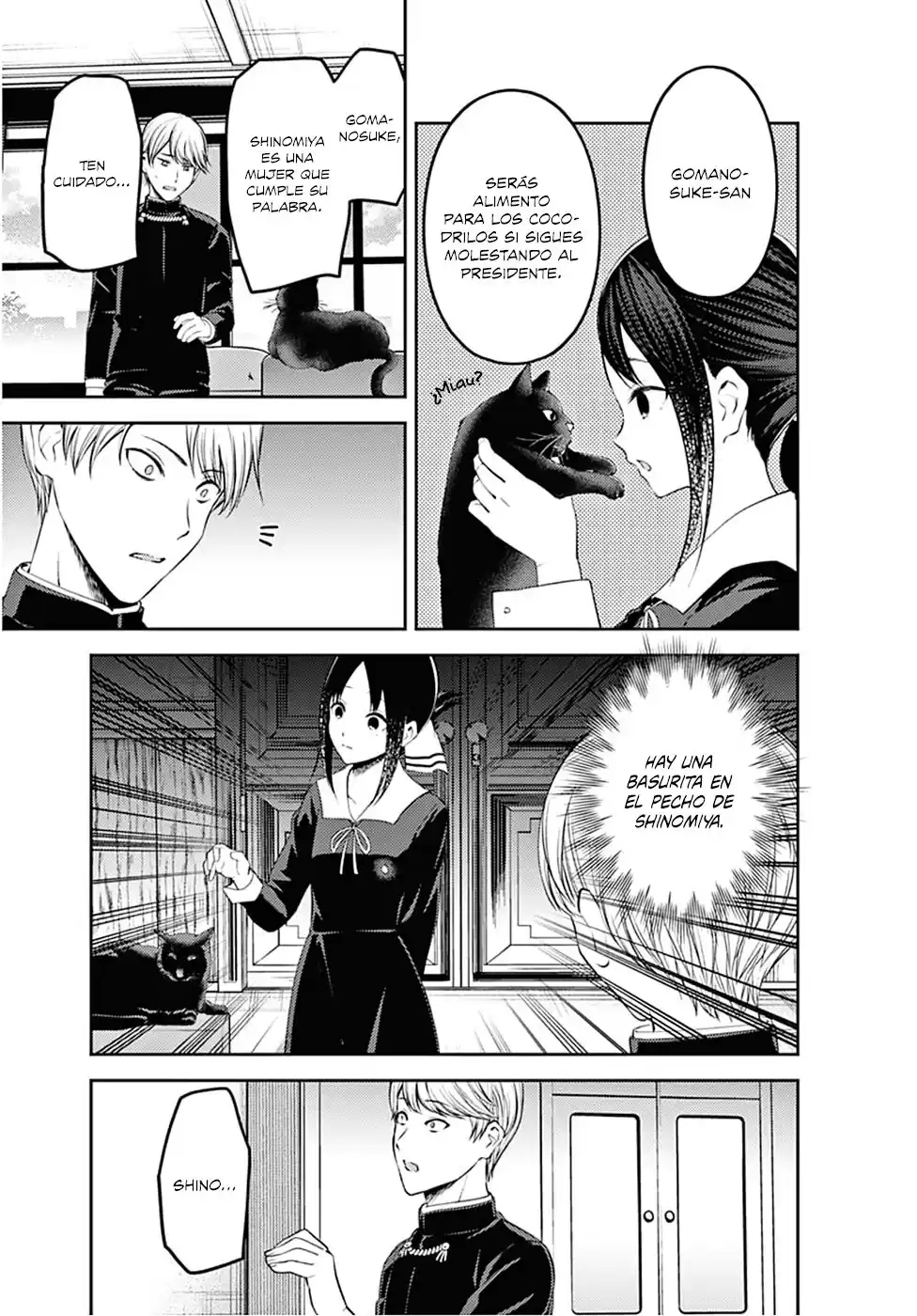 Kaguya-sama wa Kokurasetai: Tensai-tachi no Ren'ai Zunōsen Capitulo 217: El ABC de hombres y mujeres, Parte 3 página 7