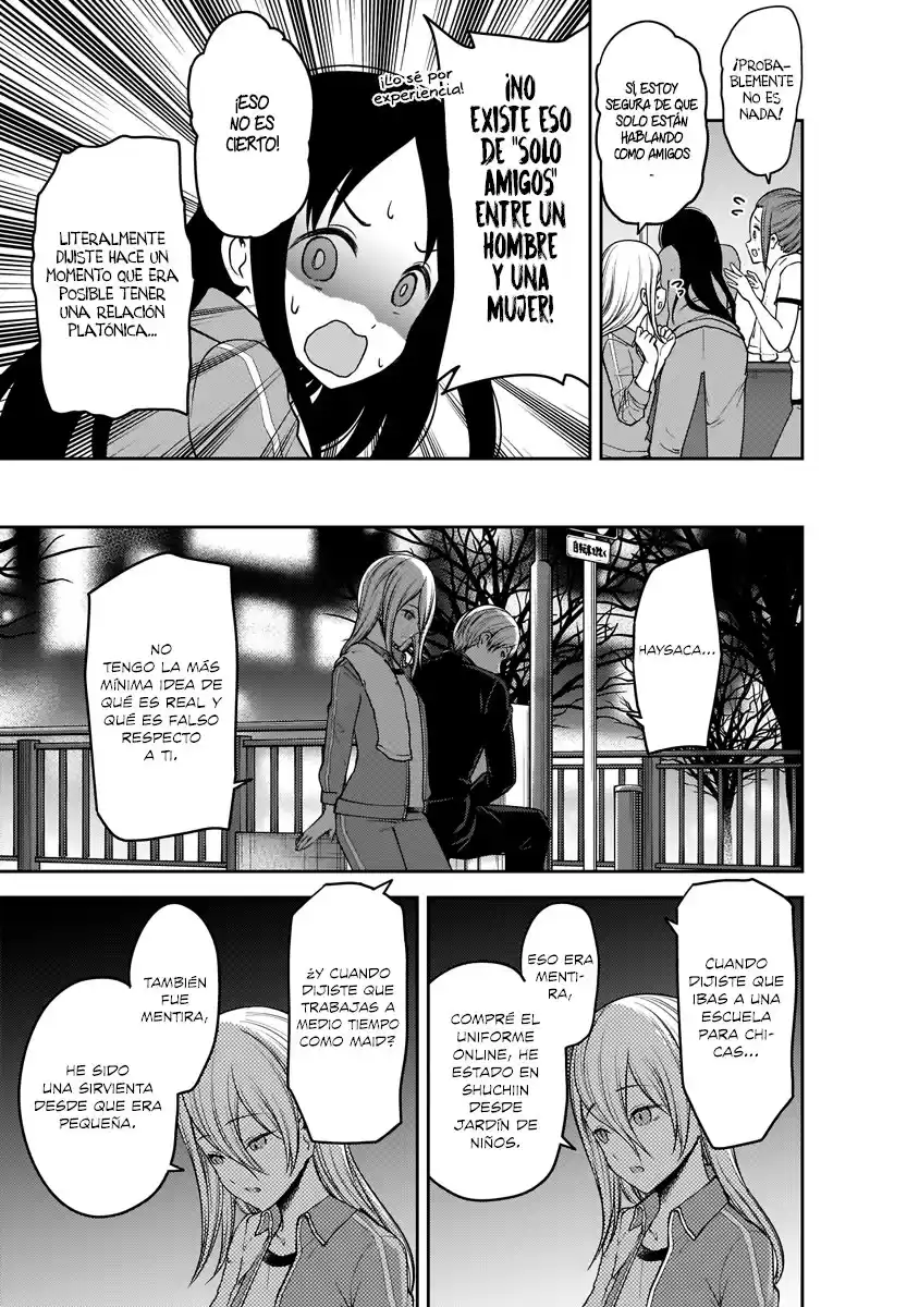 Kaguya-sama wa Kokurasetai: Tensai-tachi no Ren'ai Zunōsen Capitulo 182: Los amigos de Ai Hayasaka, Parte 1 página 8