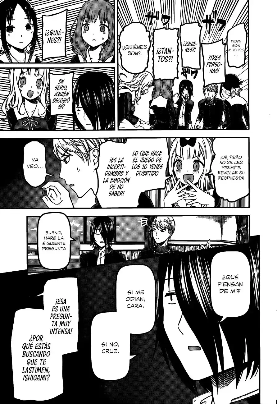 Kaguya-sama wa Kokurasetai: Tensai-tachi no Ren'ai Zunōsen Capitulo 99: Miyuki Shirogane quiere ser creído página 8