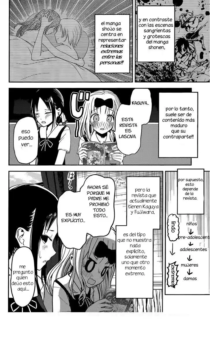 Kaguya-sama wa Kokurasetai: Tensai-tachi no Ren'ai Zunōsen Capitulo 22: Chika Fujiwara quiere que la coman página 6