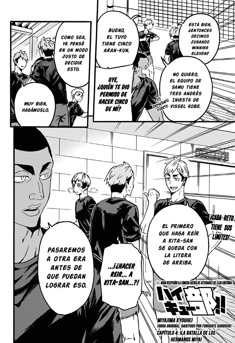 Haikyuu-bu!! Capitulo 4 página 3