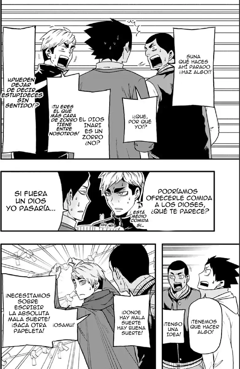 Haikyuu-bu!! Capitulo 32: Los papeles de la suerte- Inarizaki página 10