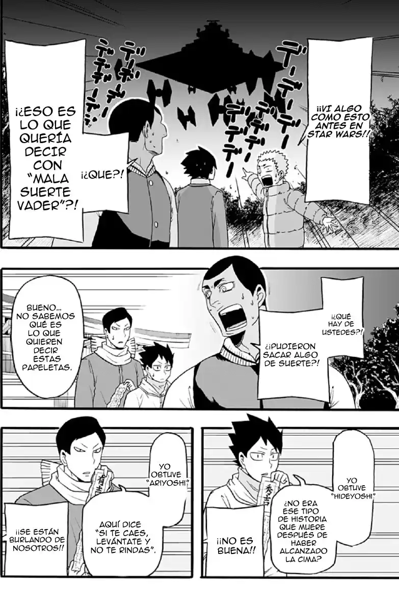 Haikyuu-bu!! Capitulo 32: Los papeles de la suerte- Inarizaki página 12