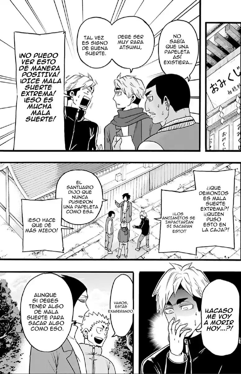 Haikyuu-bu!! Capitulo 32: Los papeles de la suerte- Inarizaki página 3