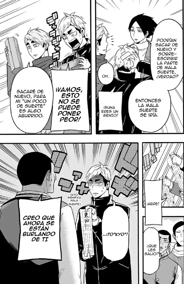 Haikyuu-bu!! Capitulo 32: Los papeles de la suerte- Inarizaki página 5