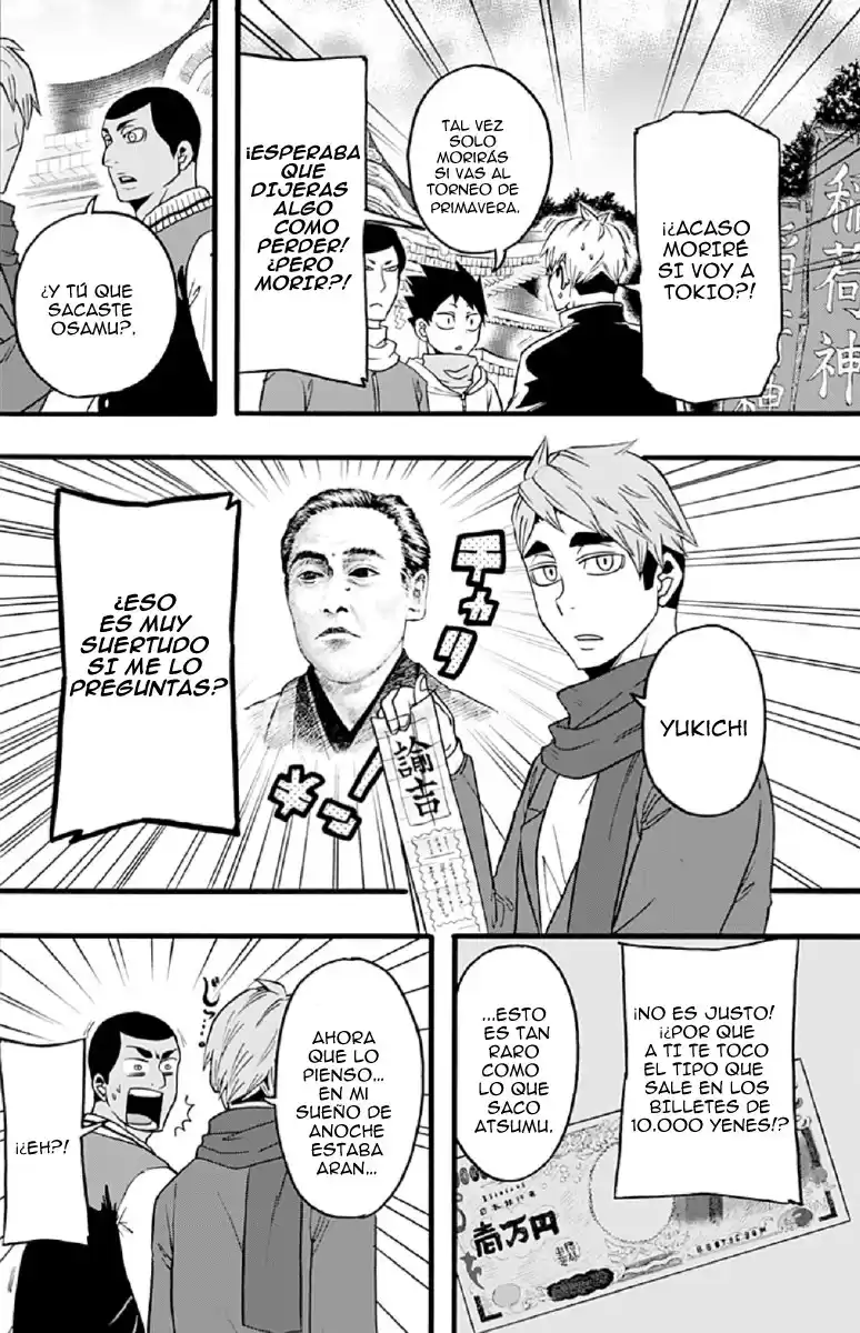 Haikyuu-bu!! Capitulo 32: Los papeles de la suerte- Inarizaki página 6