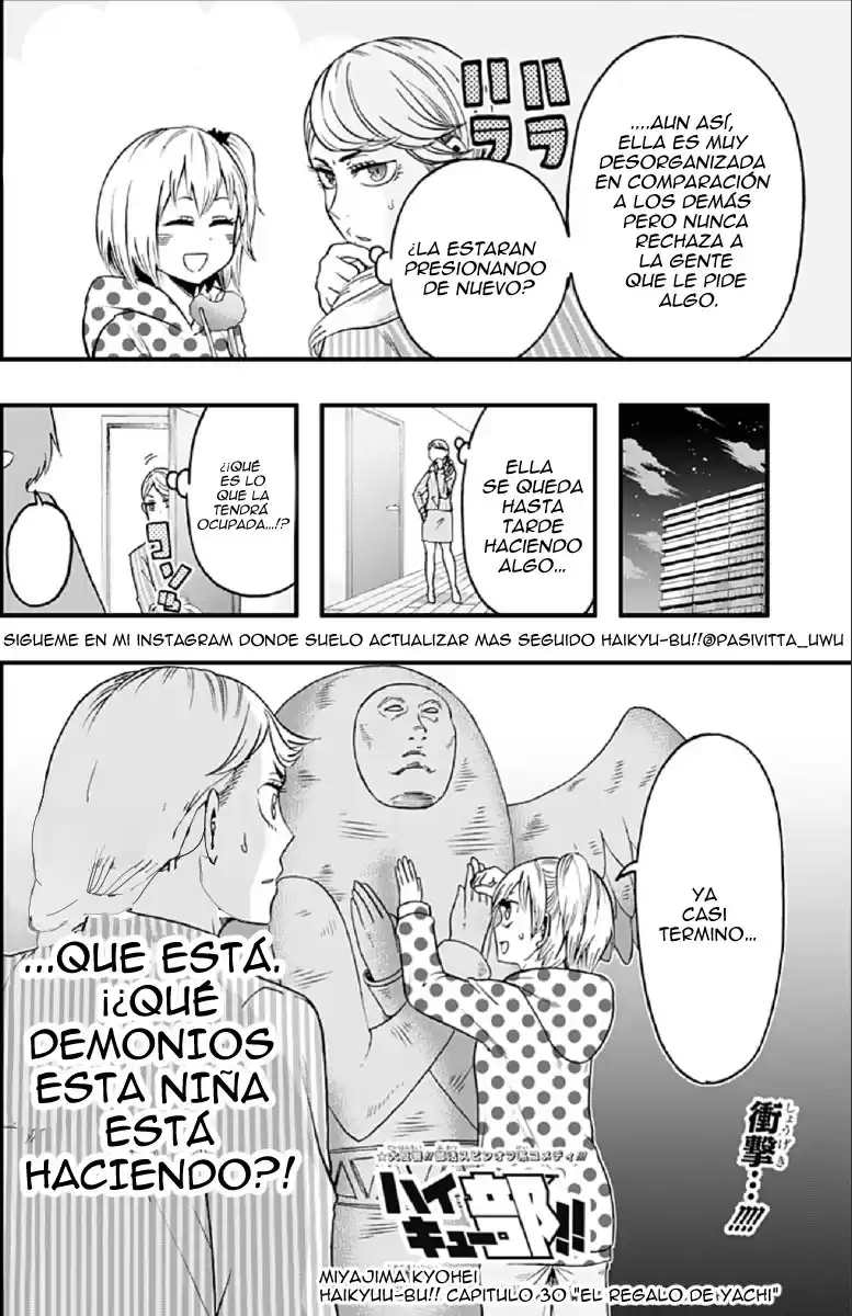 Haikyuu-bu!! Capitulo 30: El regalo de Yachi página 2