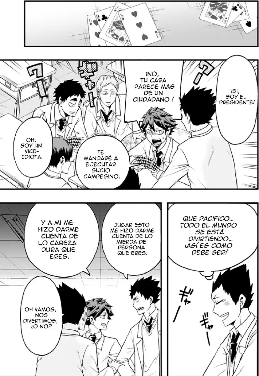 Haikyuu-bu!! Capitulo 29: Seijoh juega a las cartas página 11