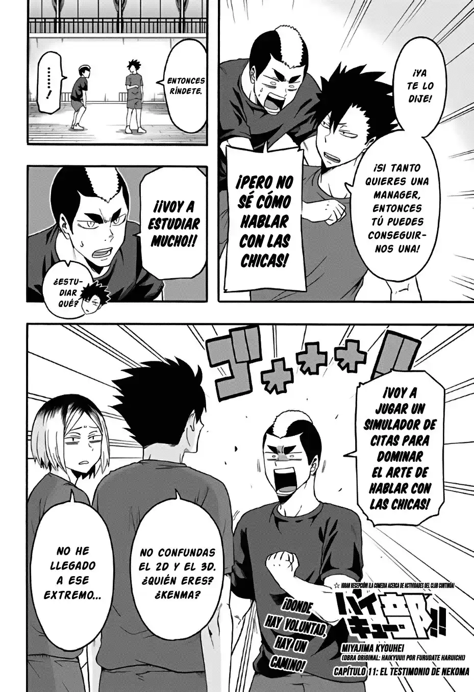 Haikyuu-bu!! Capitulo 11 página 3