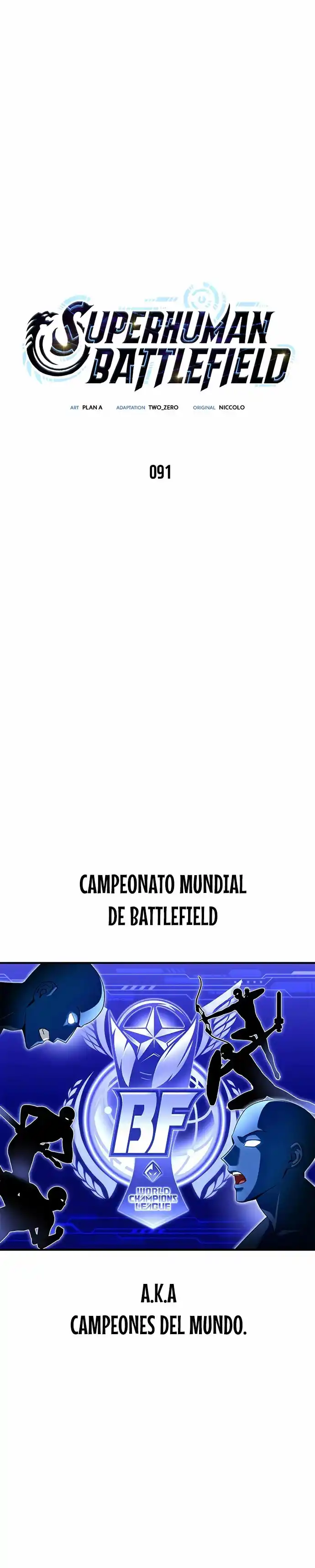 Campo de batalla superhumano Capitulo 91 página 3