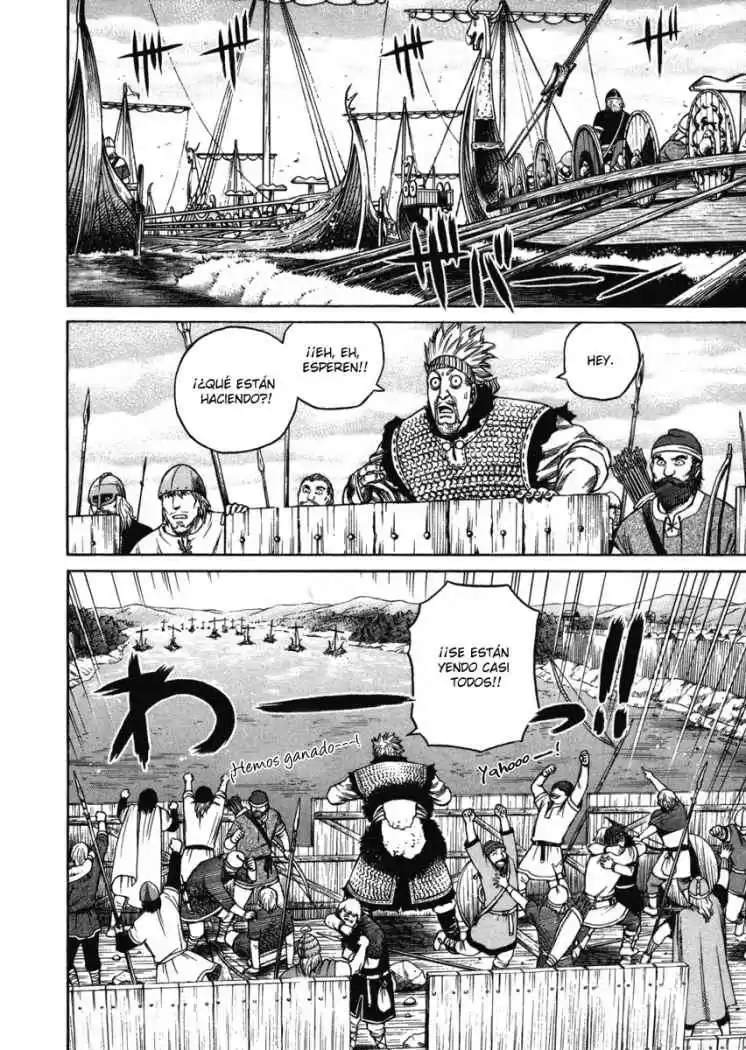 Vinland Saga Capitulo 19: Batalla en el Puente de Londres página 35