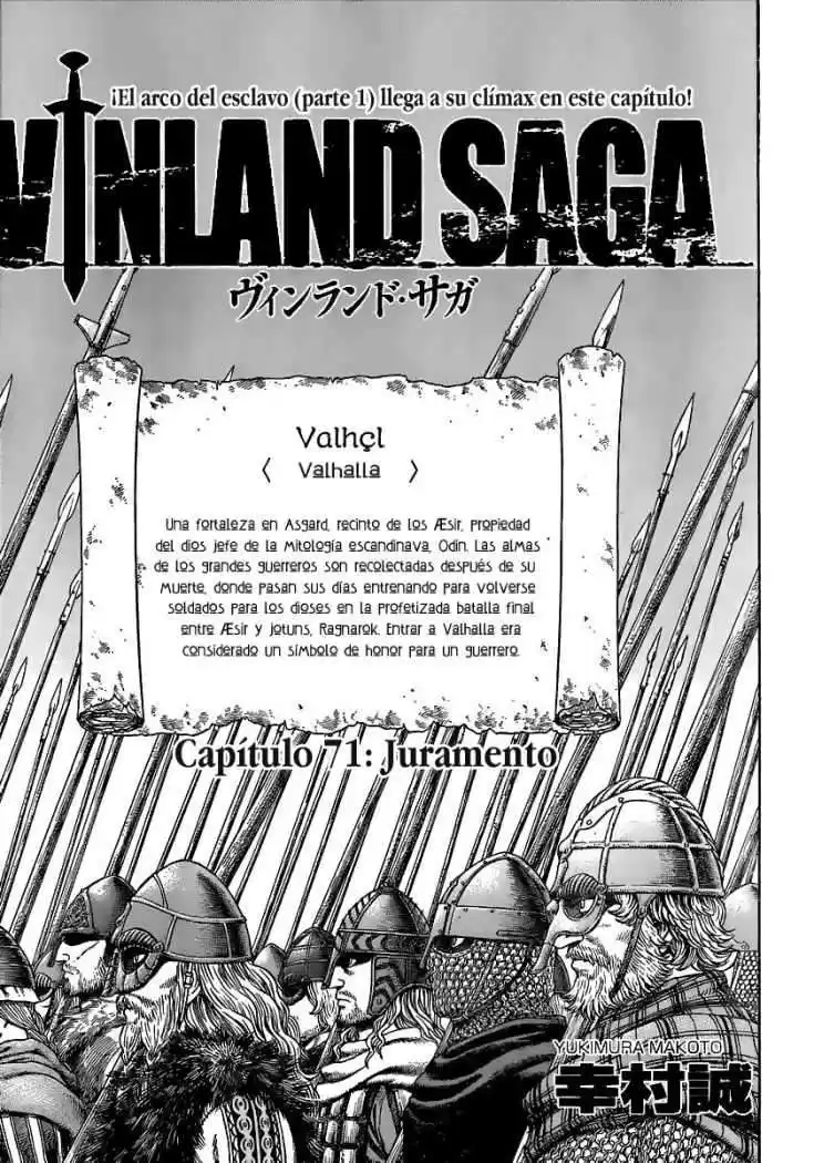 Vinland Saga Capitulo 71: Juramento página 1