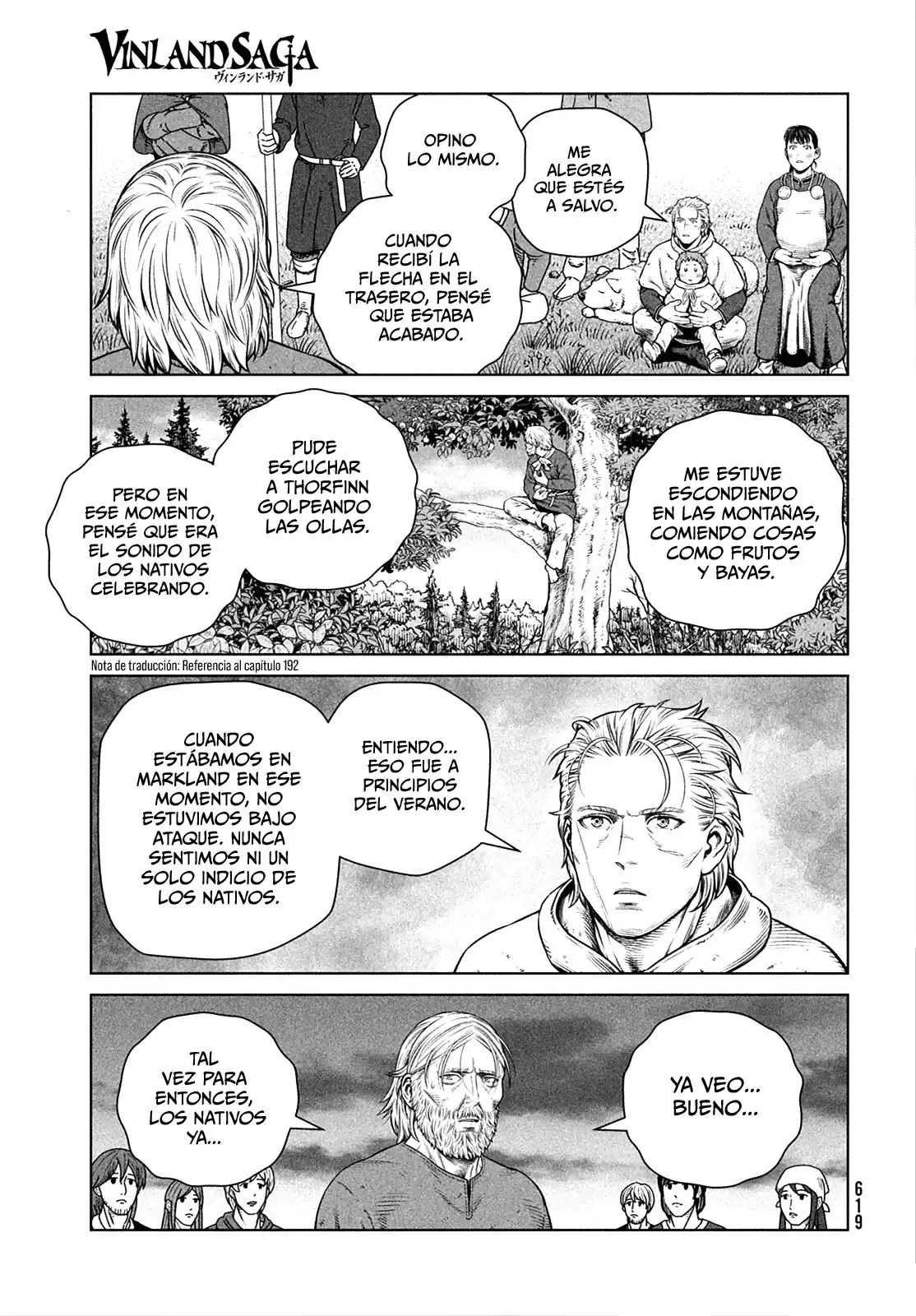 Vinland Saga Capitulo 203: Viaje de mil años (12) página 12