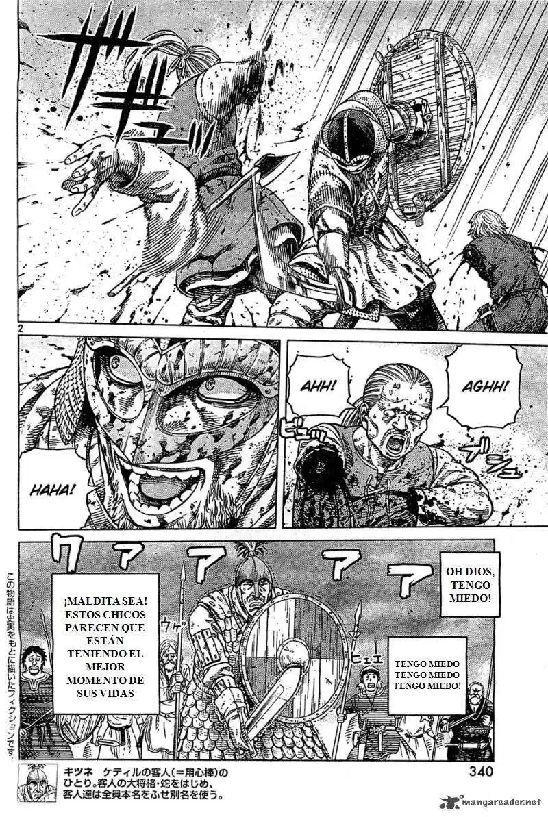 Vinland Saga Capitulo 92: 100 segundos página 2