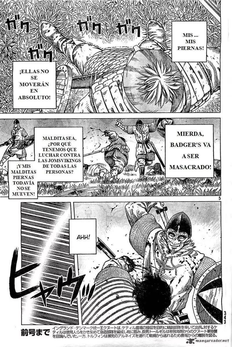 Vinland Saga Capitulo 92: 100 segundos página 5