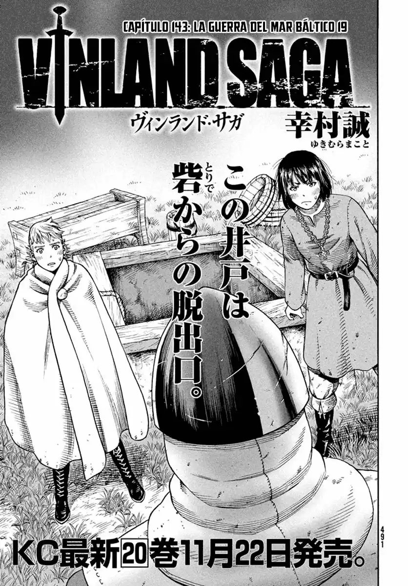 Vinland Saga Capitulo 143: La Guerra del Mar Báltico (19) página 1