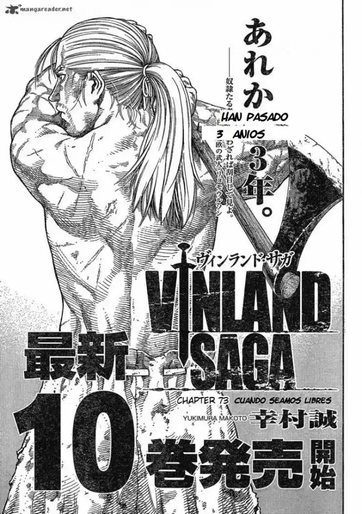 Vinland Saga Capitulo 73: Cuando seamos libres página 1