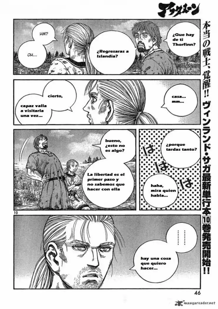 Vinland Saga Capitulo 73: Cuando seamos libres página 10