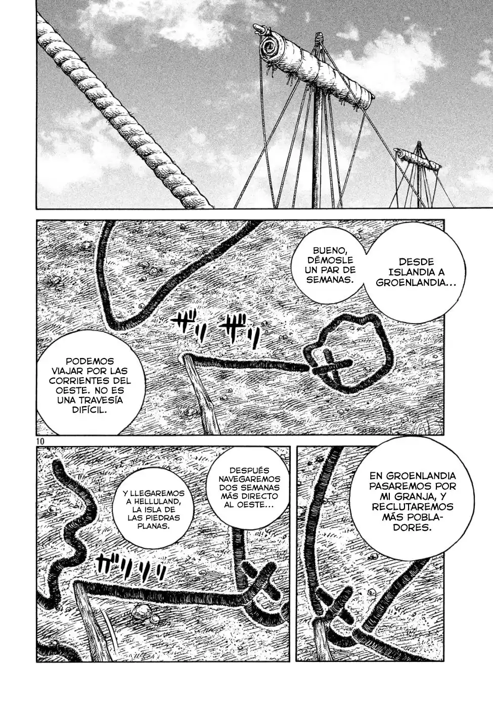 Vinland Saga Capitulo 167: Navegando al Oeste (1) página 10