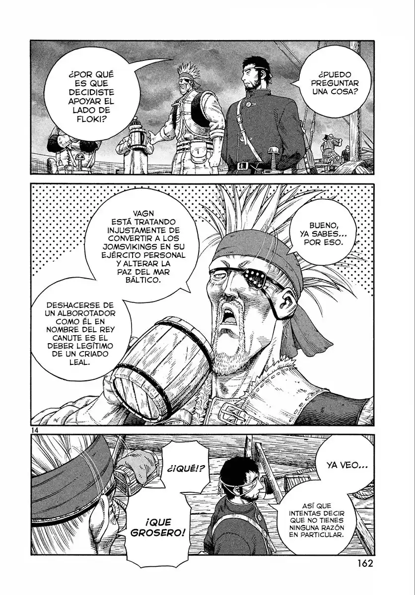 Vinland Saga Capitulo 133: La Guerra del Mar Báltico (9) página 14