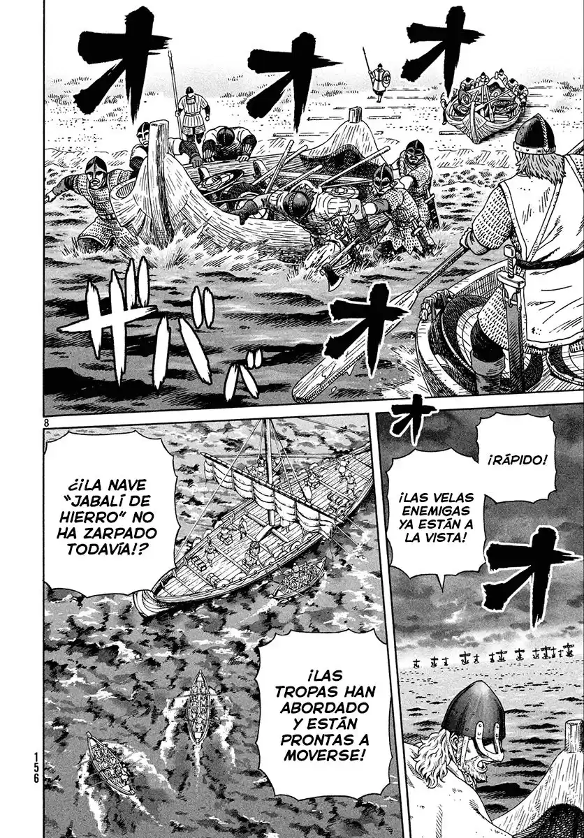 Vinland Saga Capitulo 133: La Guerra del Mar Báltico (9) página 8