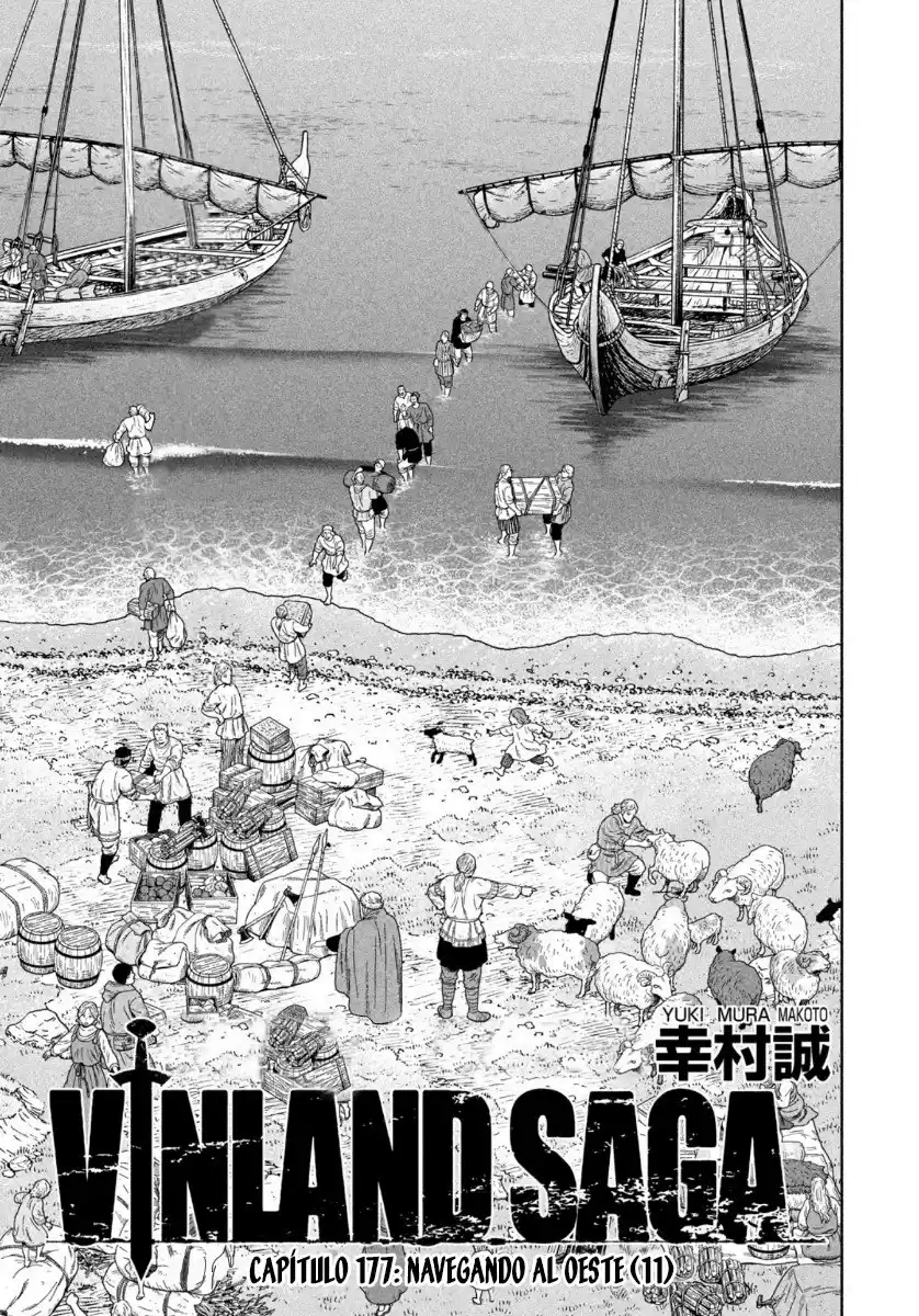 Vinland Saga Capitulo 177: Navegando al Oeste (11) página 1