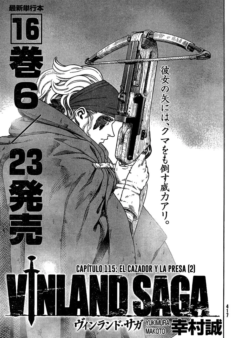 Vinland Saga Capitulo 115: El Cazador y la Presa (2) página 2