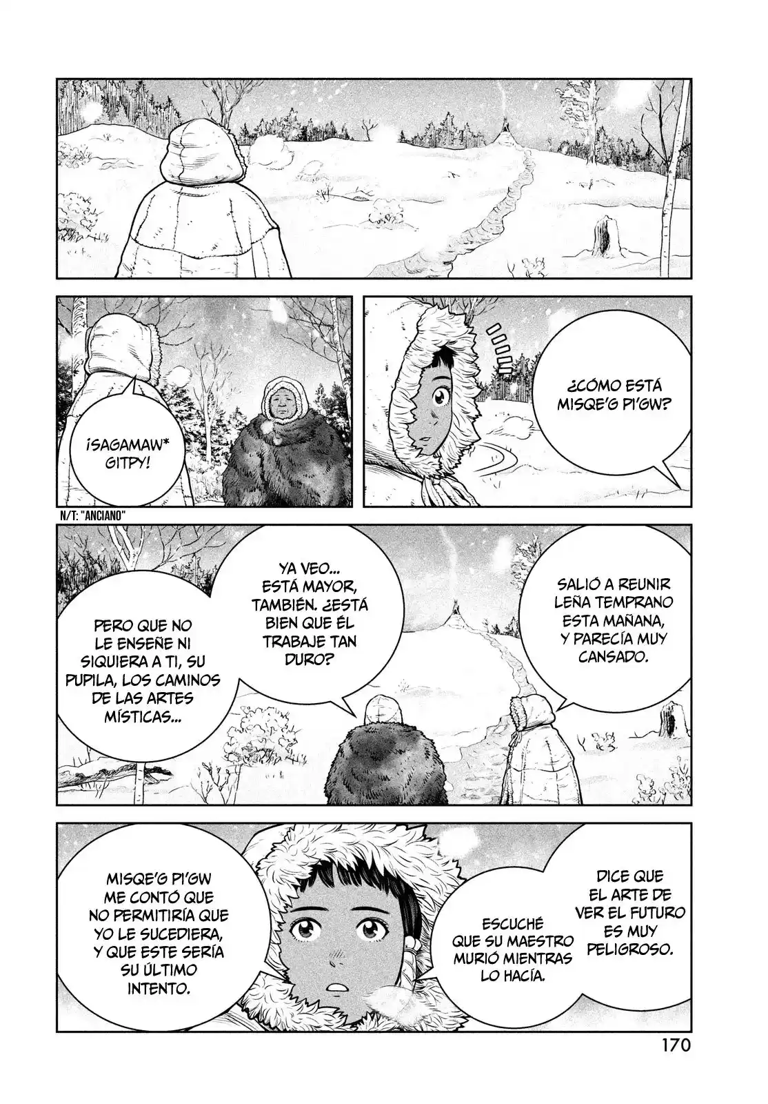 Vinland Saga Capitulo 189: El Ritual de Misqe'g Pi'gw página 5