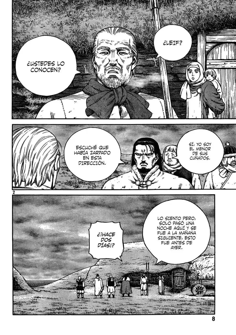 Vinland Saga Capitulo 111: De un guerrero a otro página 3