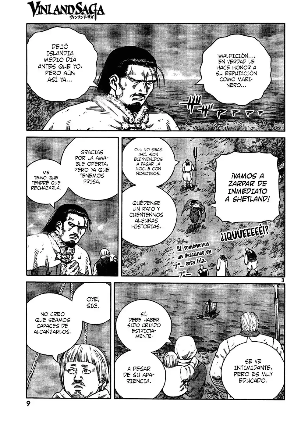 Vinland Saga Capitulo 111: De un guerrero a otro página 4