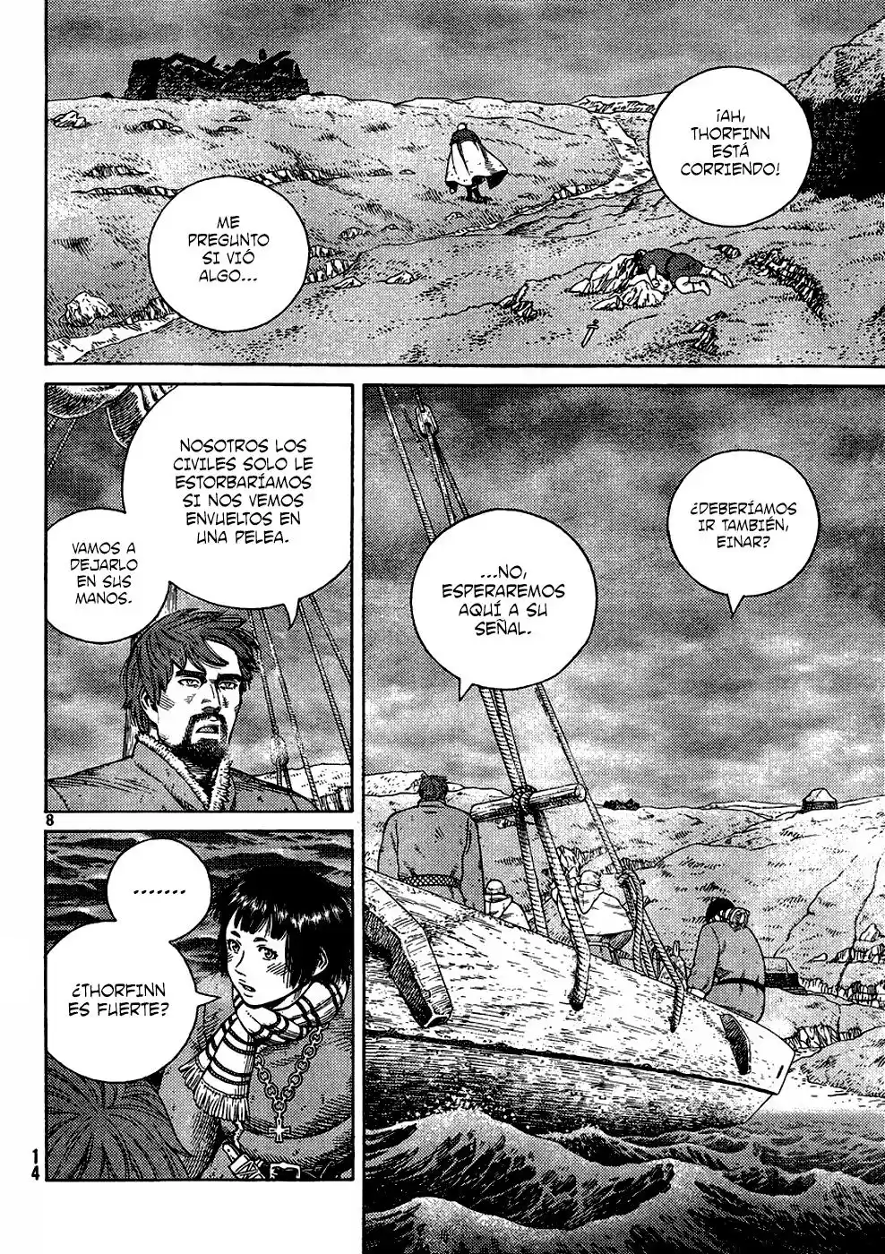 Vinland Saga Capitulo 111: De un guerrero a otro página 9