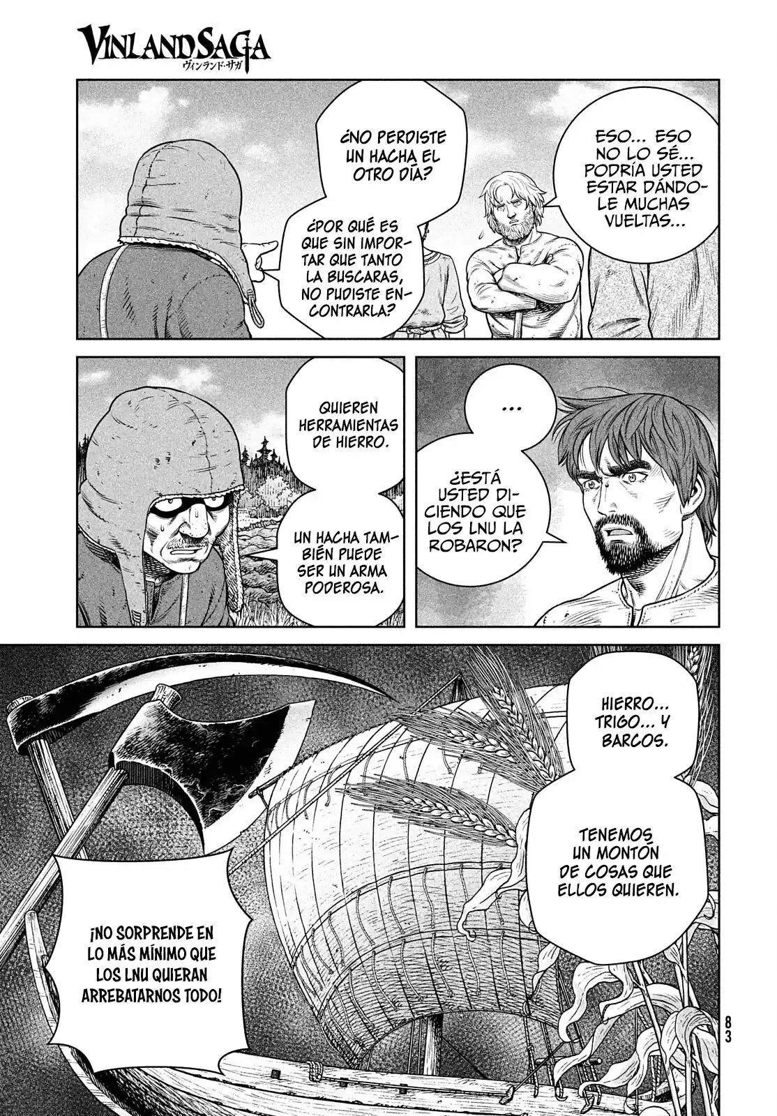 Vinland Saga Capitulo 193: Viaje de mil años (2) página 9