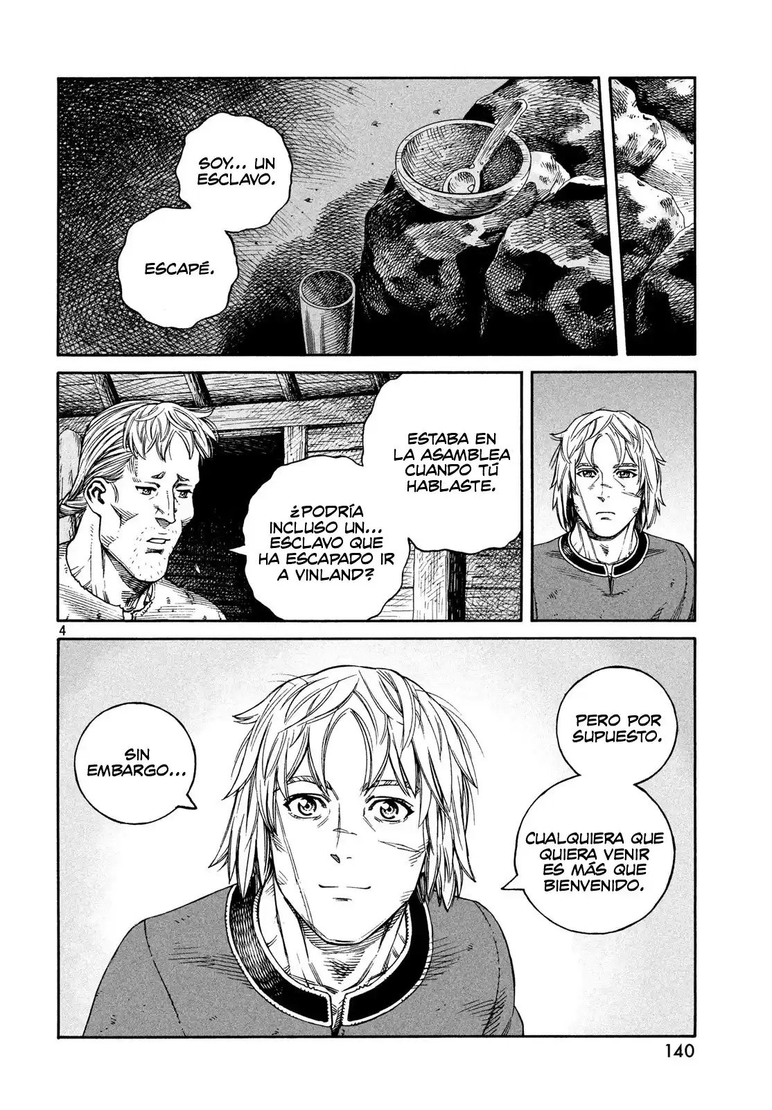 Vinland Saga Capitulo 169: Navegando al Oeste (3) página 4