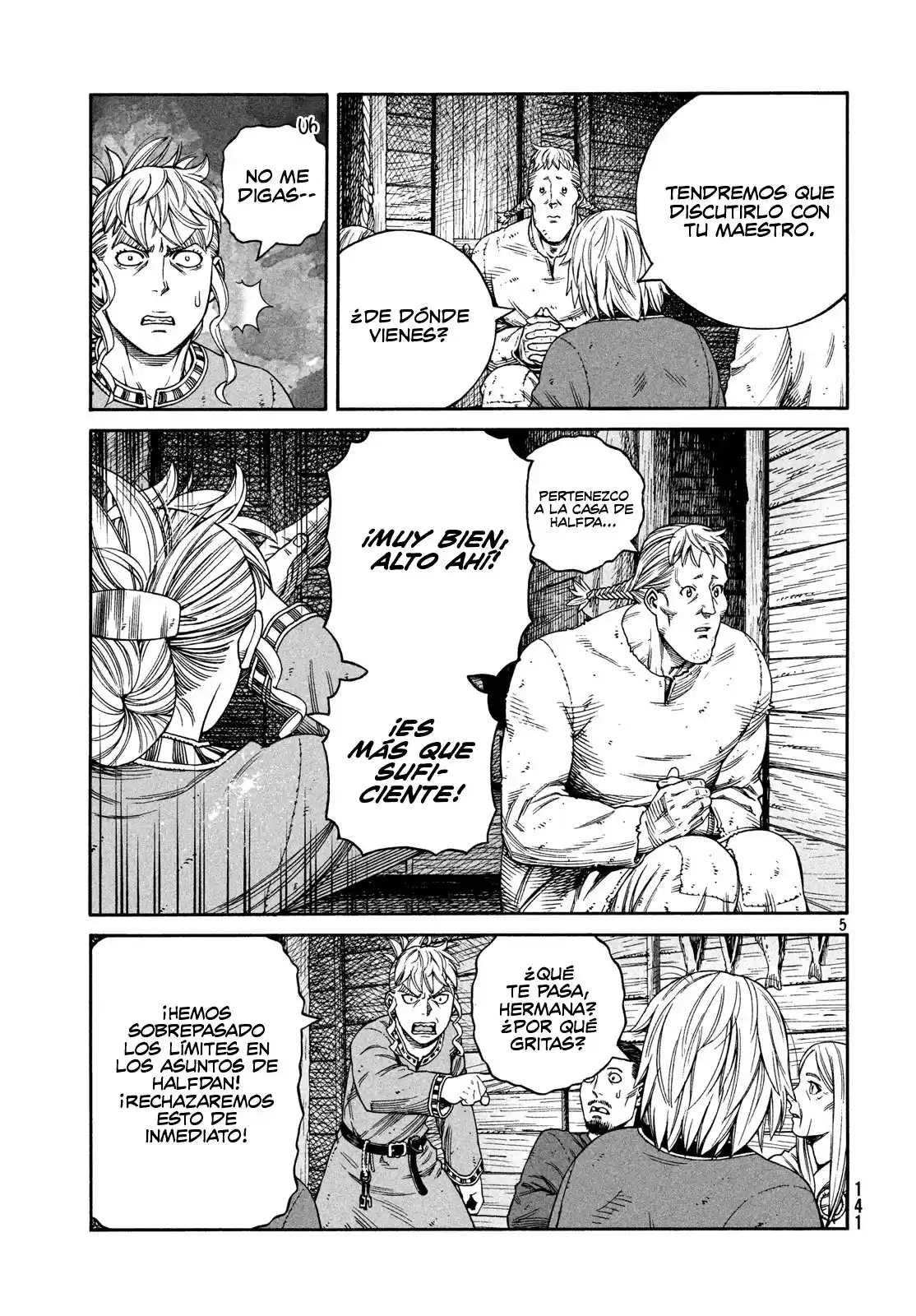 Vinland Saga Capitulo 169: Navegando al Oeste (3) página 5