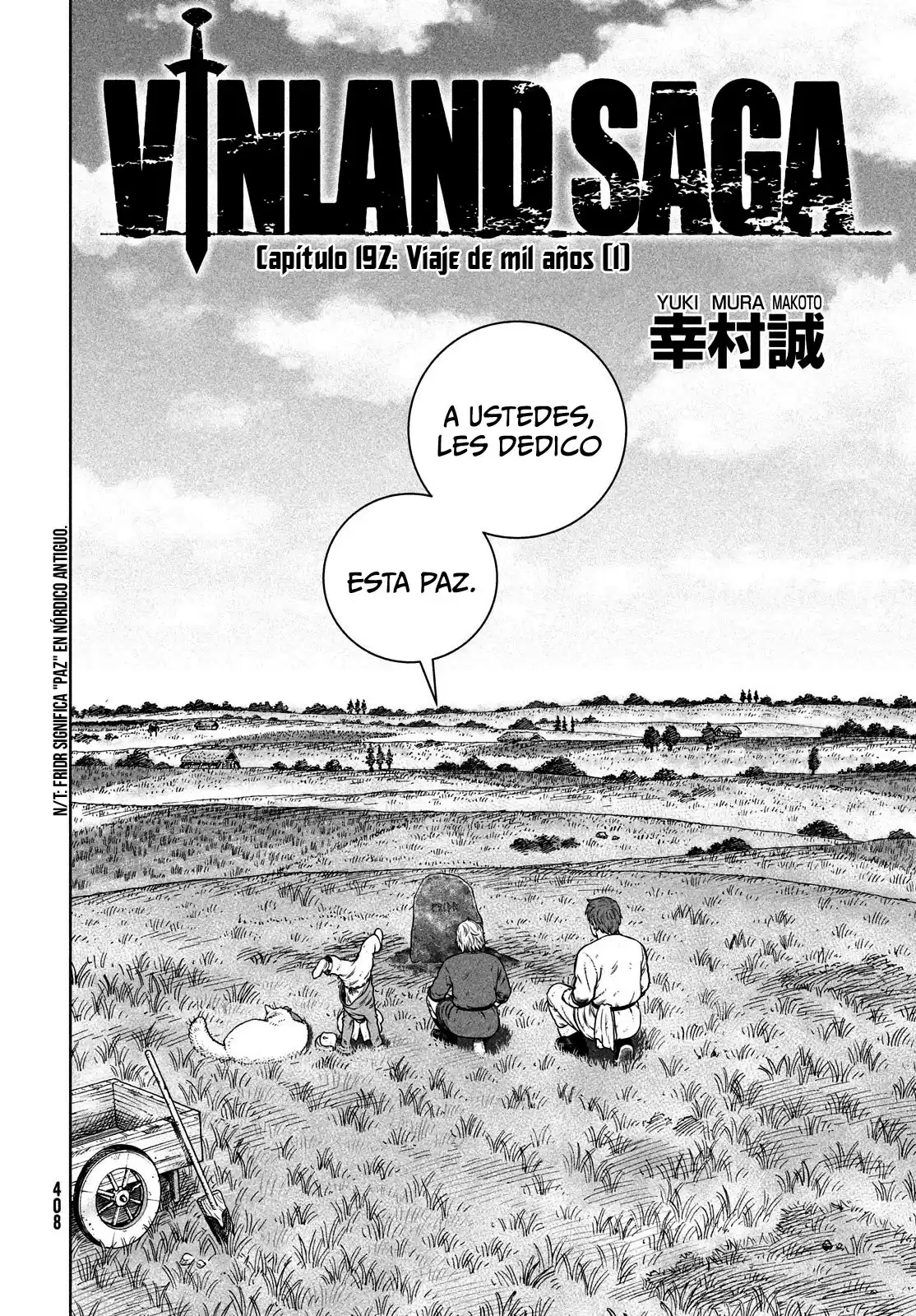 Vinland Saga Capitulo 192: Viaje de mil años (1) página 5