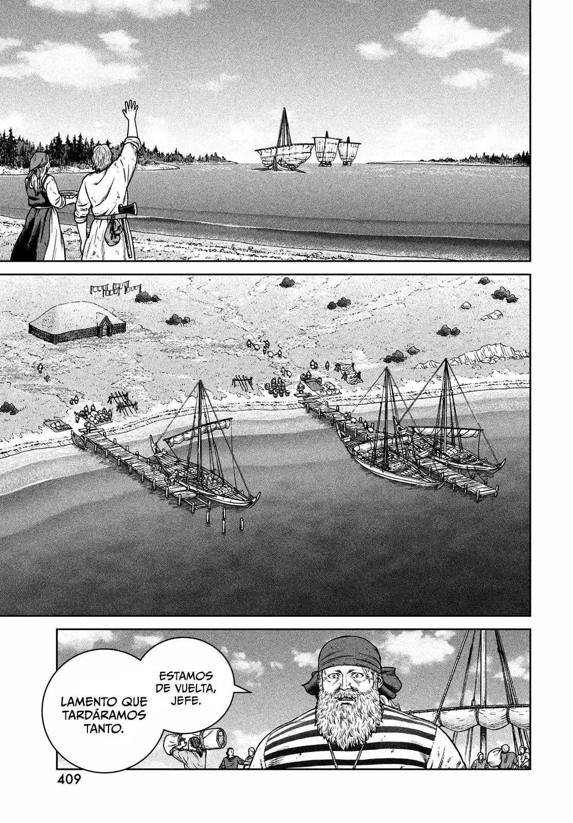 Vinland Saga Capitulo 192: Viaje de mil años (1) página 6