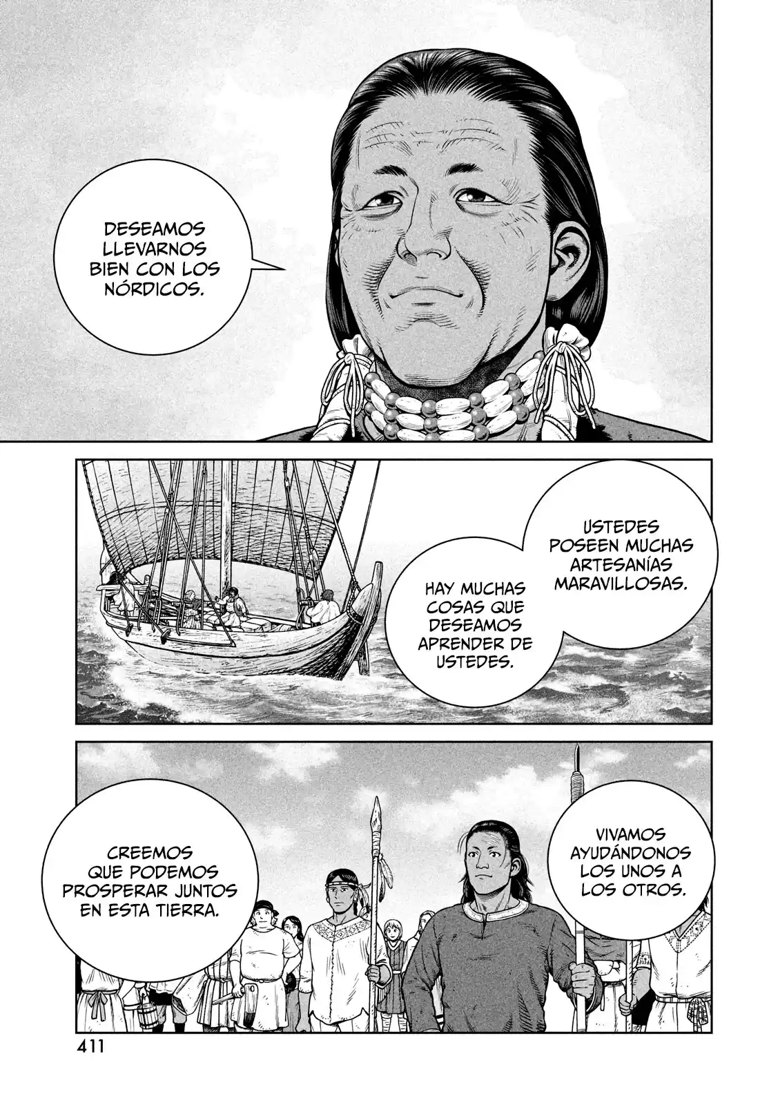 Vinland Saga Capitulo 196: Viaje de mil años (5) página 10