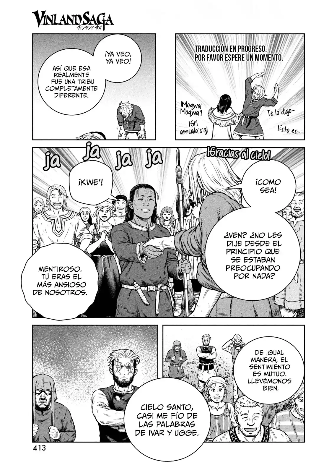 Vinland Saga Capitulo 196: Viaje de mil años (5) página 12